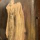 Oil on canvas signed female portrait the belle époque