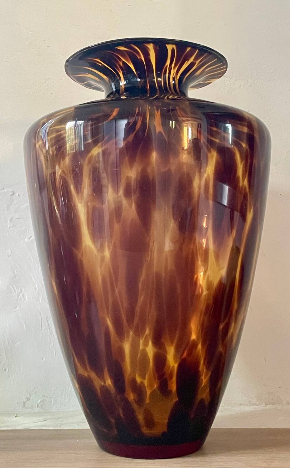 Vase en verre de Murano