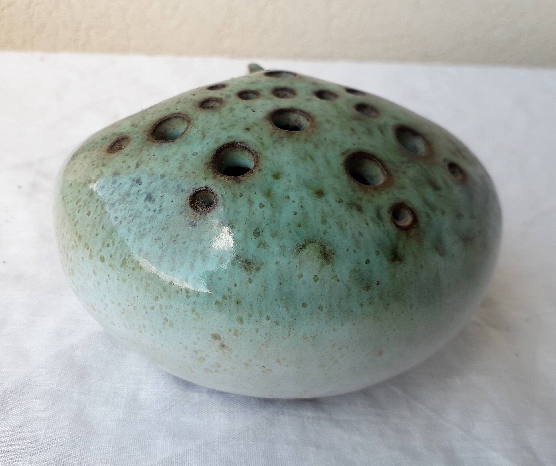 Owl flower spike vase