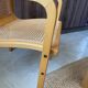 Vintage cane armchair – Pietro Olivo style / 70s-80s