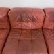 Modular vintage leather sofa Kimba Ligne Roset