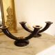 Pair of Gien Art Deco Candlesticks