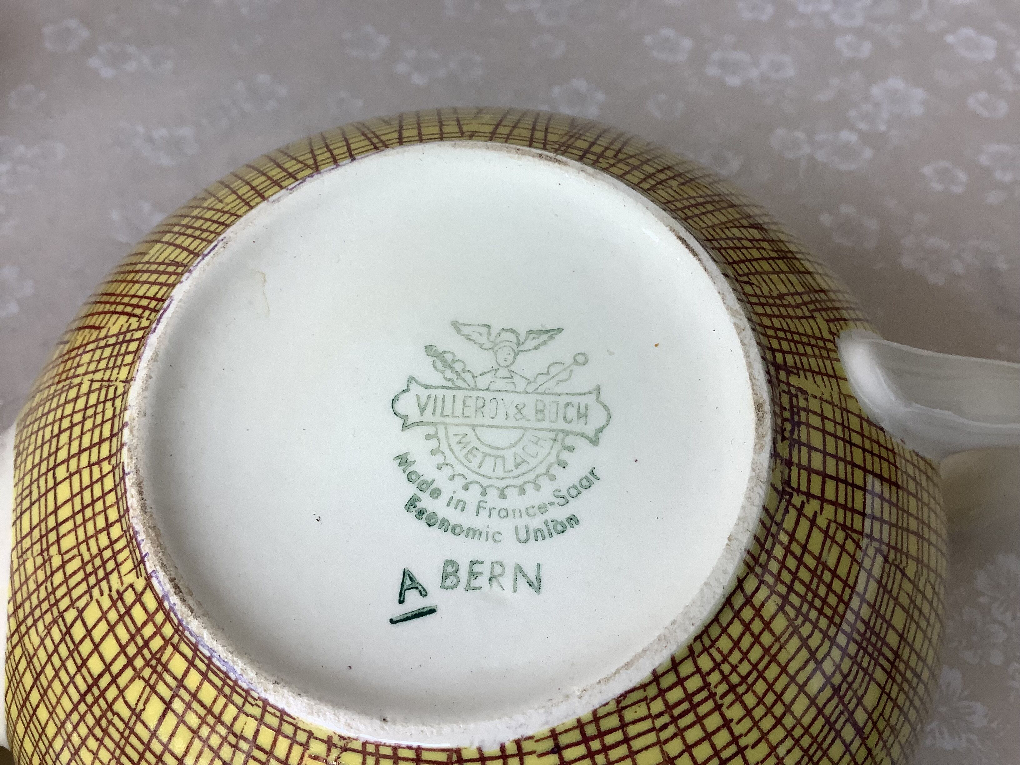 Teapot Villeroy & Boch décor Bern