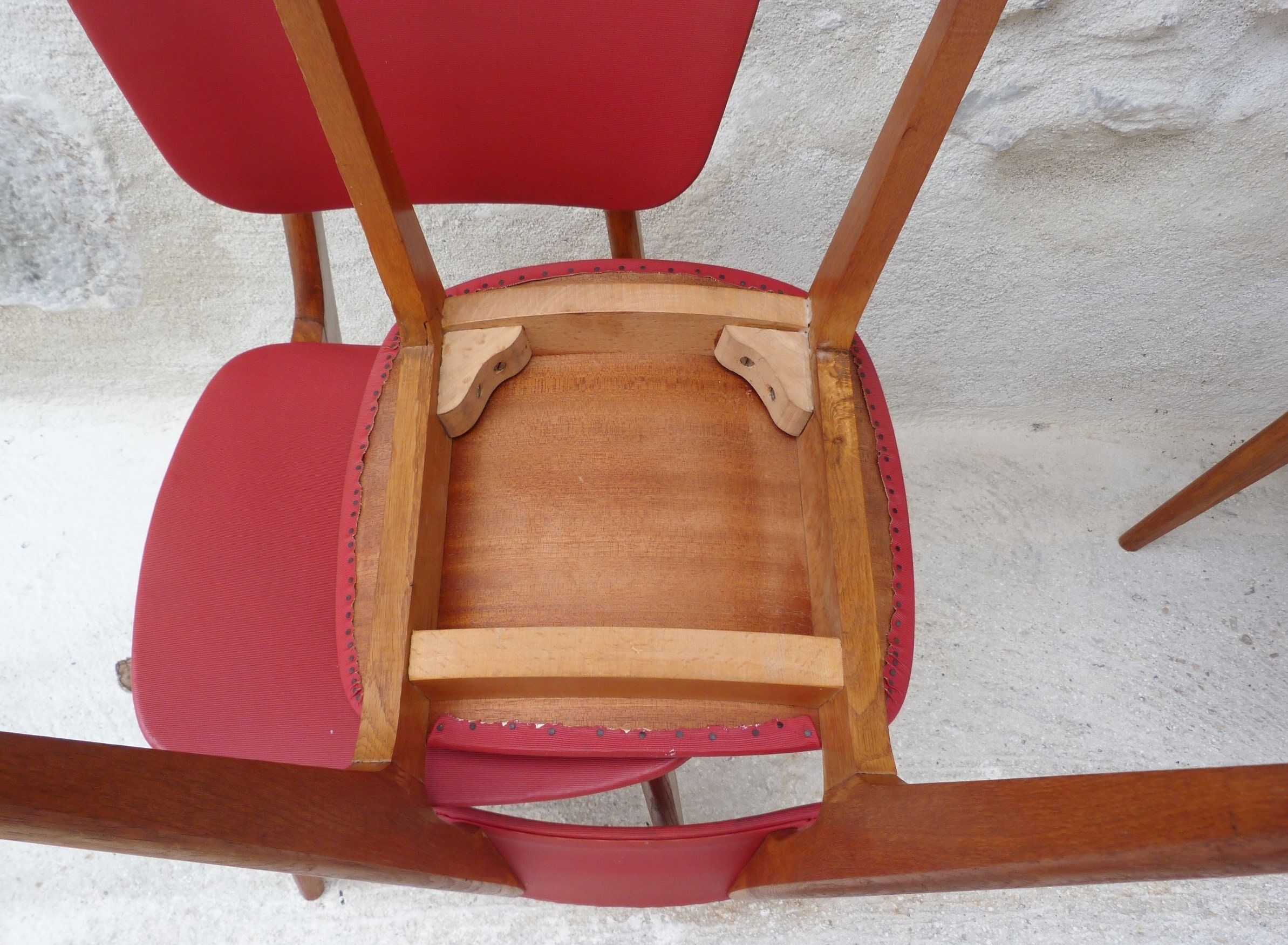 Set of 3 vintage chairs