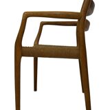 Vintage Niels Otto Moller Armchair Model 67 in Oak Danish Design