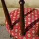 Chaises vintage, pieds compas, les 2