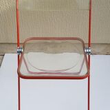 Pair of Plia chairs Giancarlo Piretti for Castelli