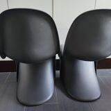 Panton chairs by Verner Panton for Vitra