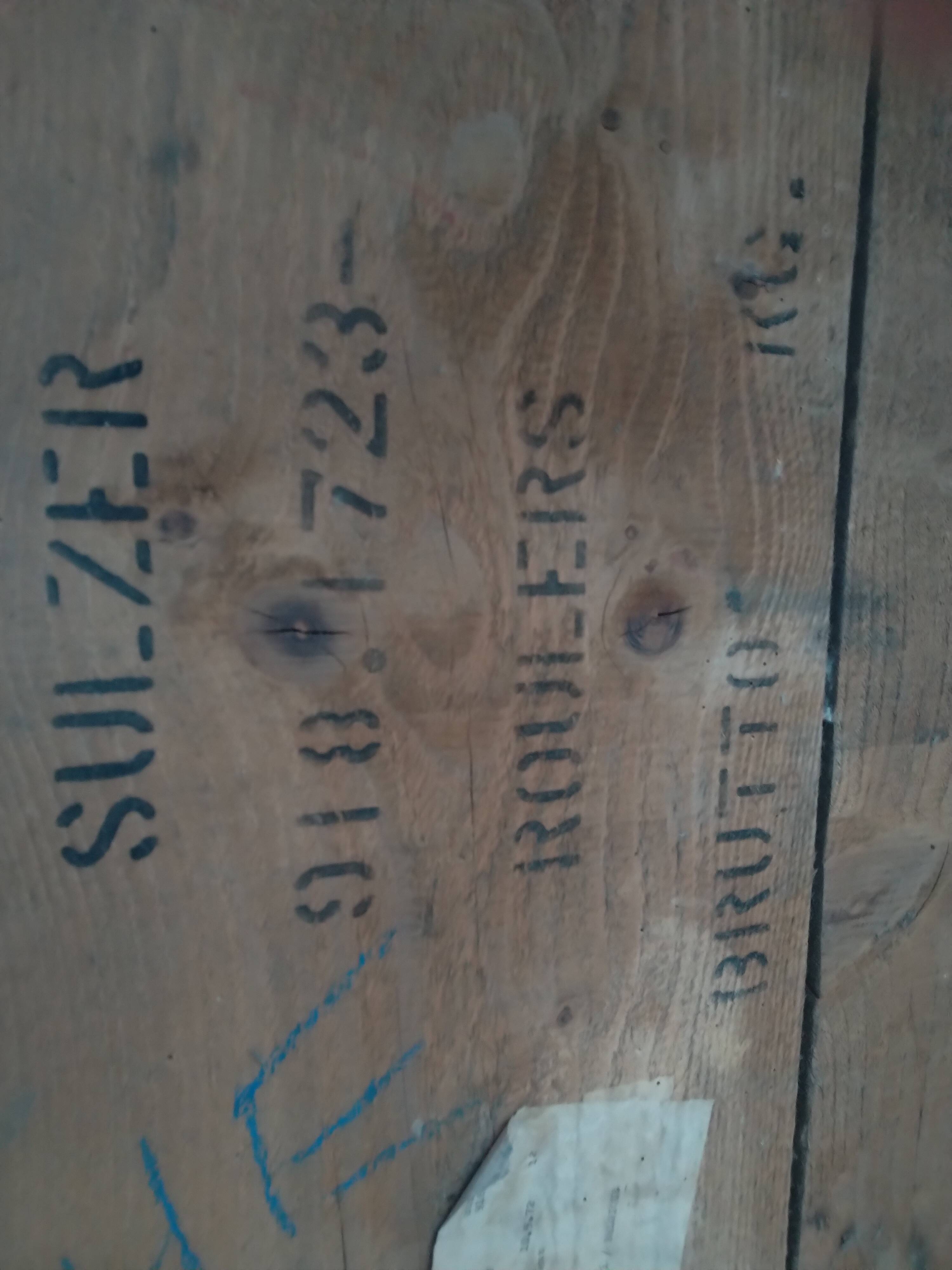 Xxl transport trunk - Sulzer 1972