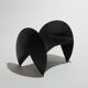 Assise Aigeon en bois noir