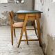 Bureau et chaise enfant pieds compas