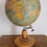 Globe world map