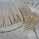 Czechoslovakia crystal cup vintage deco crystal cup czechoslovakia kristall