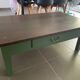 Low farmhouse table