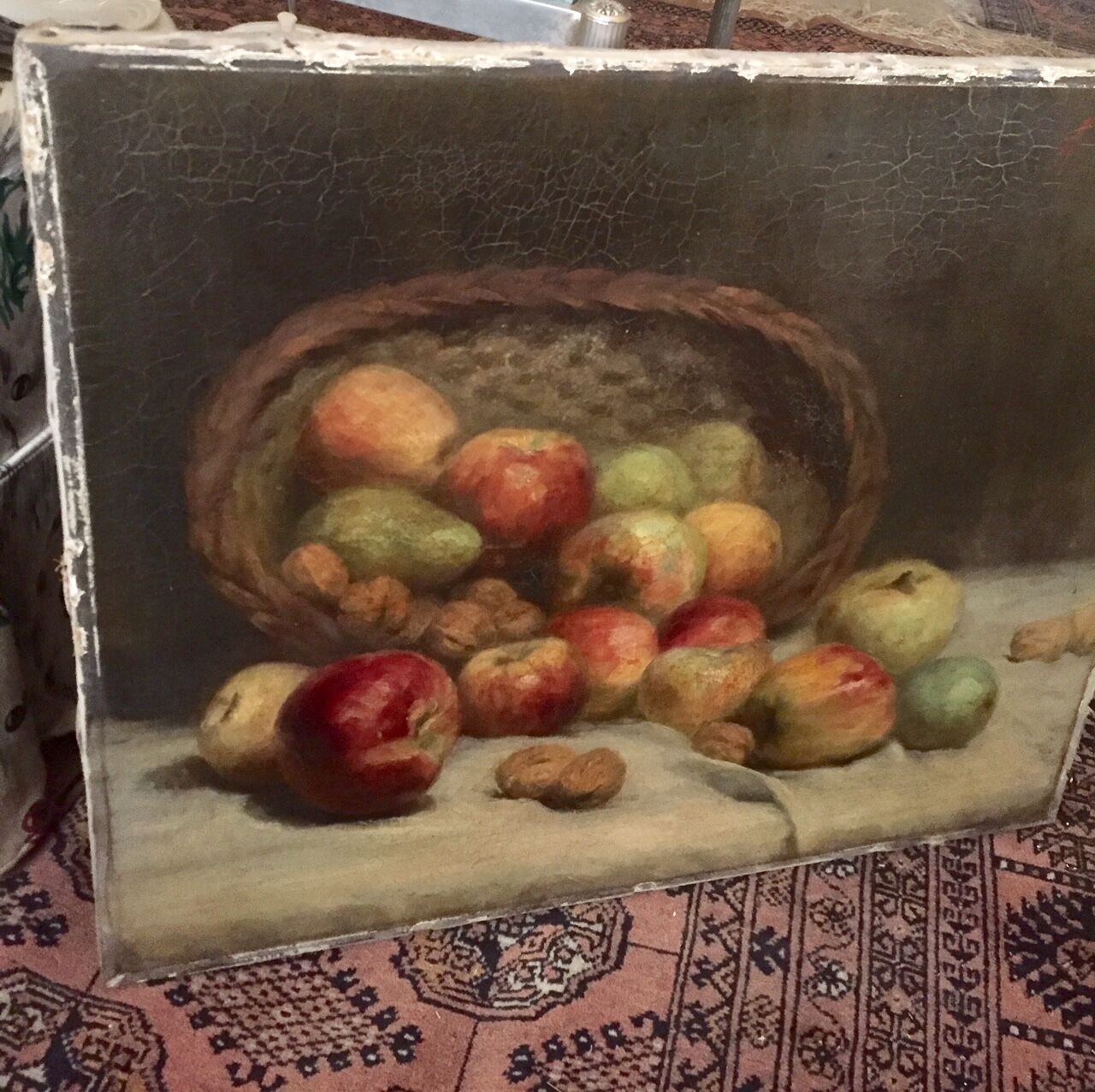 Painting oil on canvas 19th century