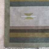Green Moroccan carpet - 117 x 174 cm