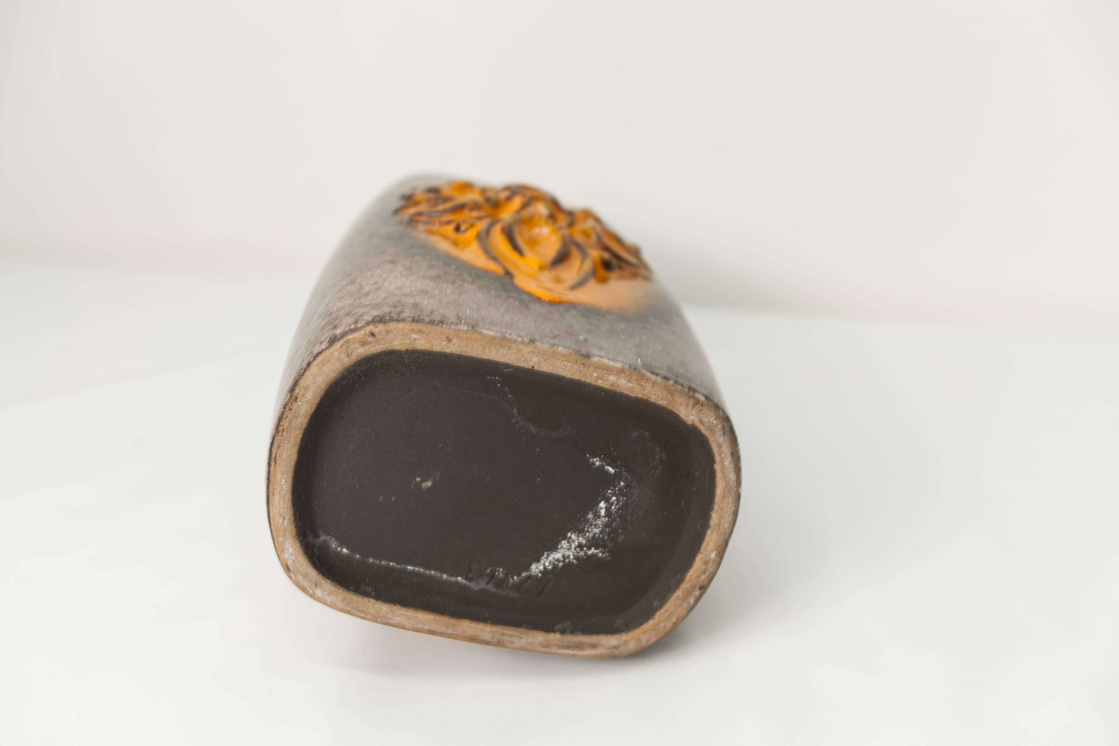 Ceramic vase Strehla Keramik, Germany 1960s, 30cm