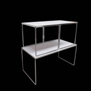 Set of 3 Brabantia side tables, 1960s Holland