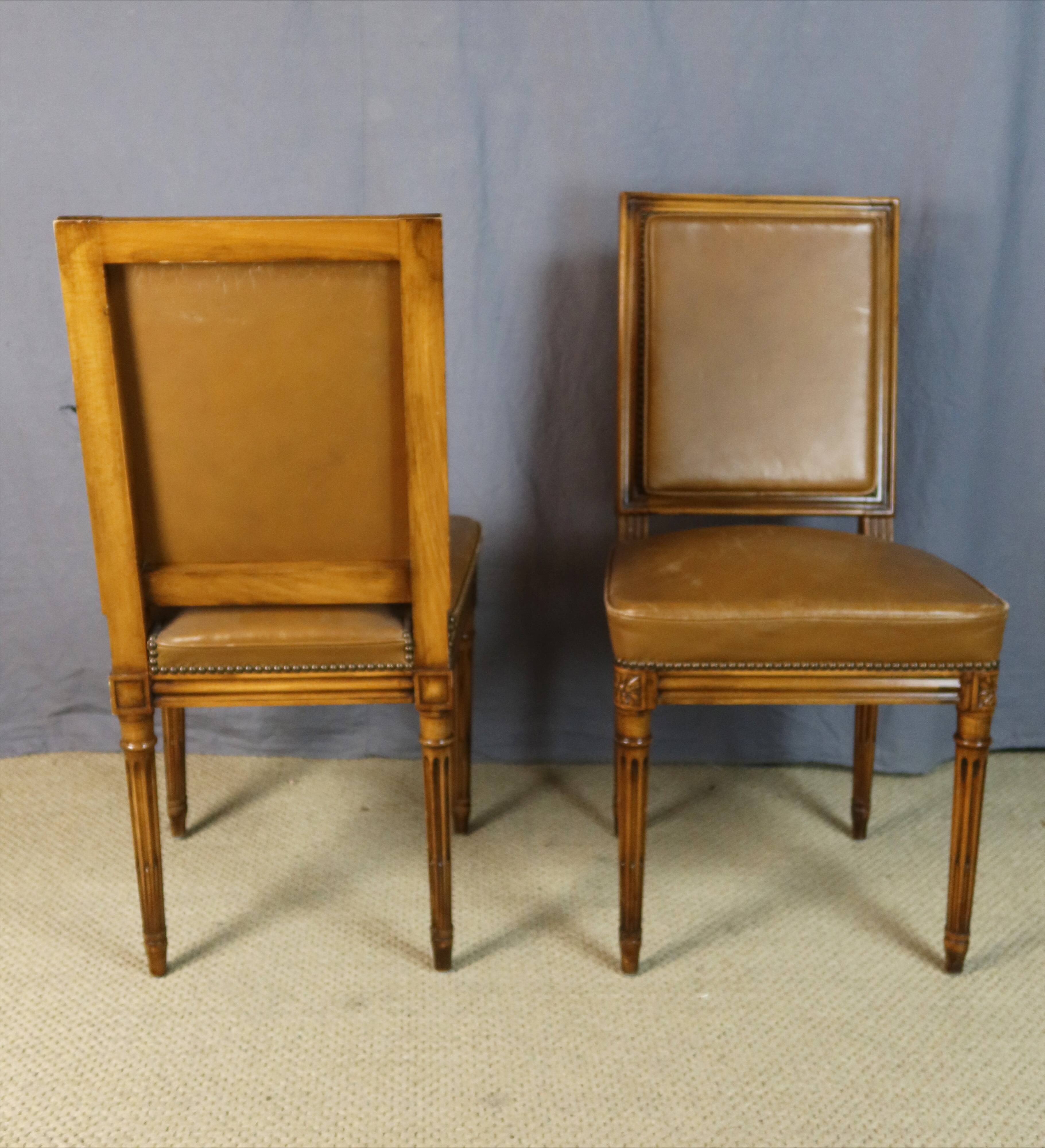 Louis XVI chairs