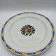 Large art deco plate - boch freres - d1049