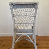 Chaise ancienne en rotin
