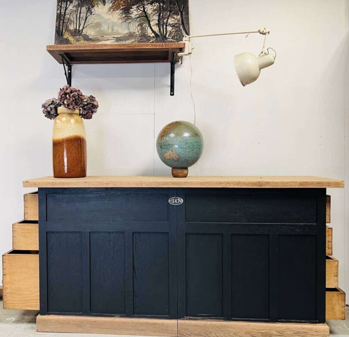 Old oak craft furniture