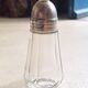 Crystal and silver-plated metal sugar shaker Christofle