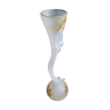 Vase patte de verre signé