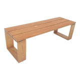 Ate van Apeldoon Pinewood bench, The Netherlands 1970's