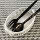 Couverts de service en corne