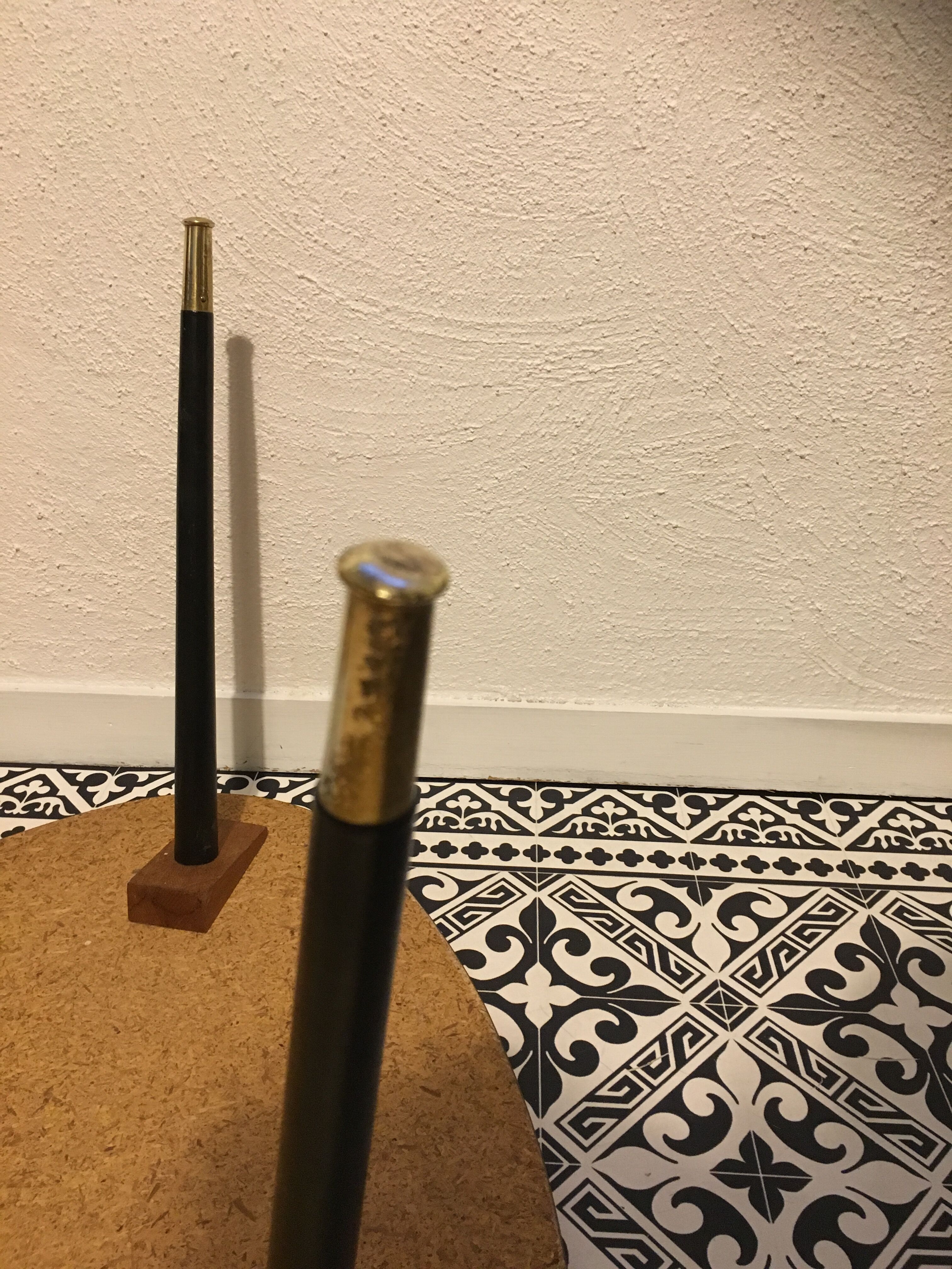 Tripod vintage side table