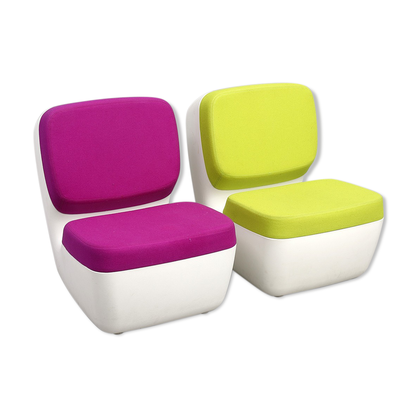 Nimrod armchairs by Marc Newson for Magis