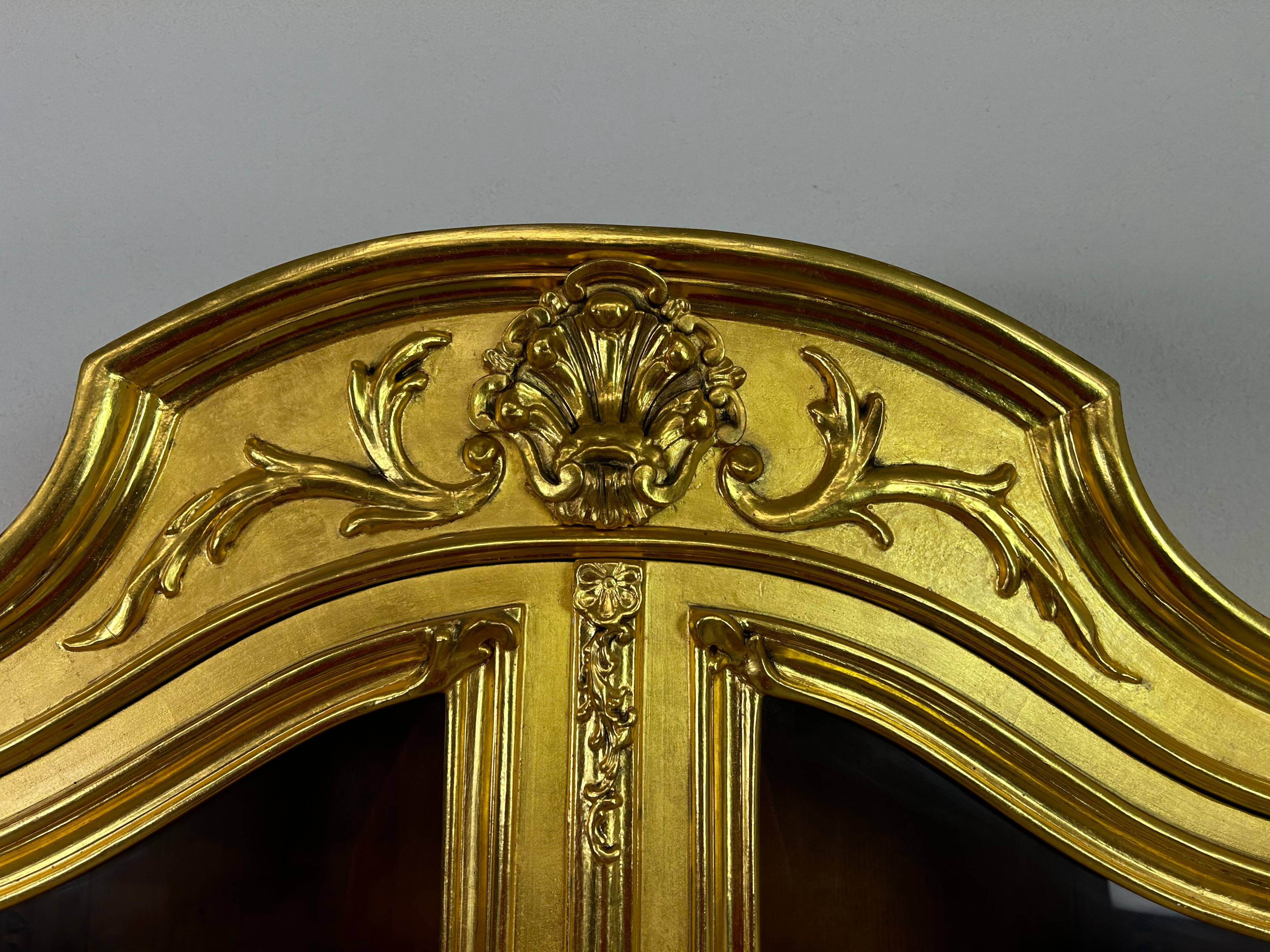 Enfilade Rococo dorée XVIIIe siècle