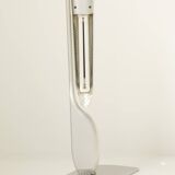Post-modern gray lamp design Philippe Michel vintage Circa 1980