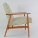 Fox armchair mottled beige green