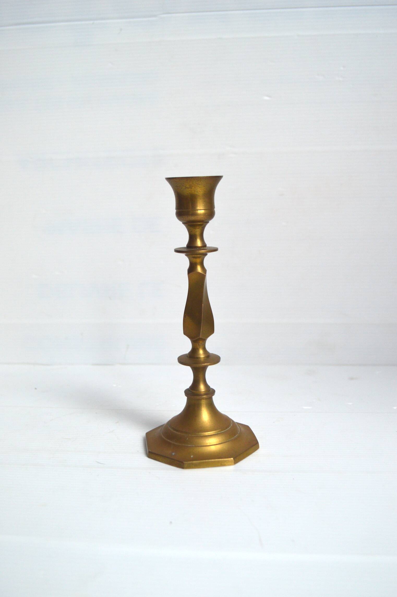 Brass candle holder