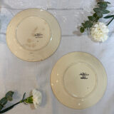 Lot of two Sarreguemines plates.
