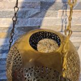 Lanterne boule laiton