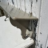 Painted wooden kitchen shelf