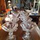 9 glasses val st Lambert model Metternich very good condition model 1946