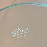 Metal & Crystal Arlecchino Coffee Table by Edoardo Poli for Vitrex, 1960s