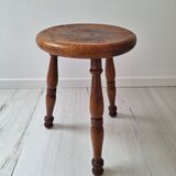 Vintage tripod stool