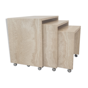 Ensemble de 3 tables