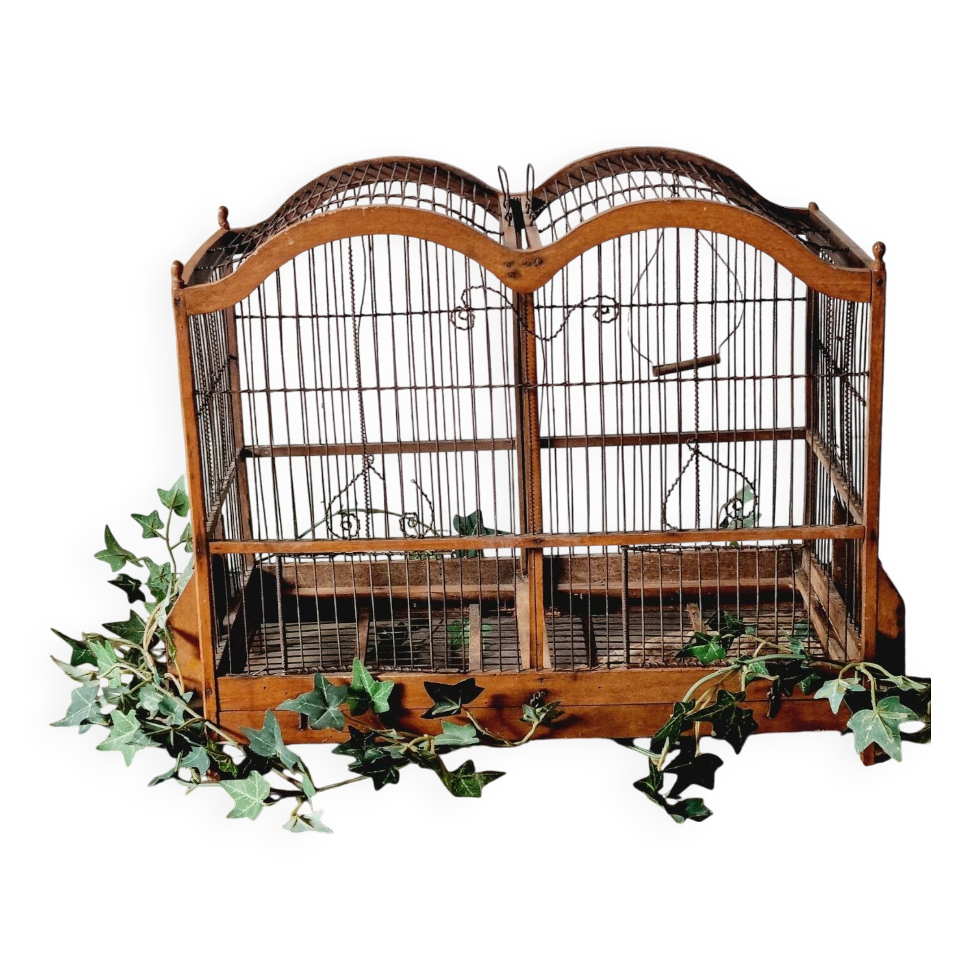 19th century bird cage in its original condition