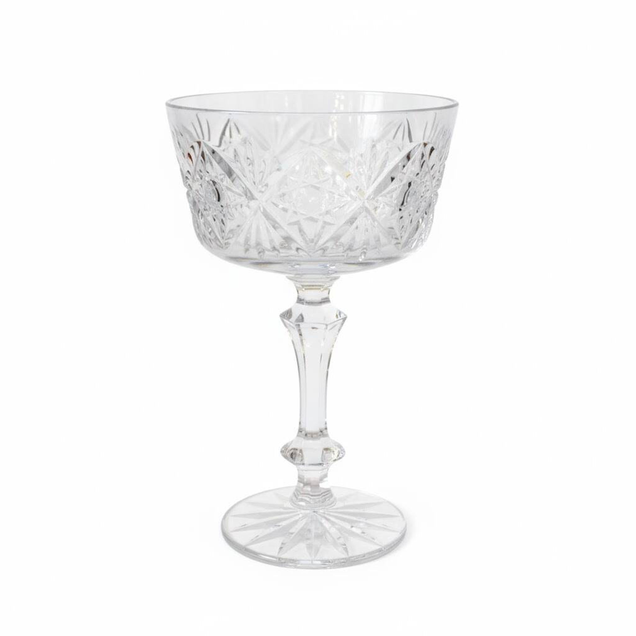 Large crystal bowl, ideal as a centrepiece or candlestick.