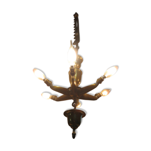 Lampe de shabba en laiton
