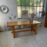 Mountain furniture table in pine 2m