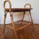 Rattan end of sofa