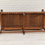 1950s, Scandinavian bench-sofa, ash wood, wool, original condition.