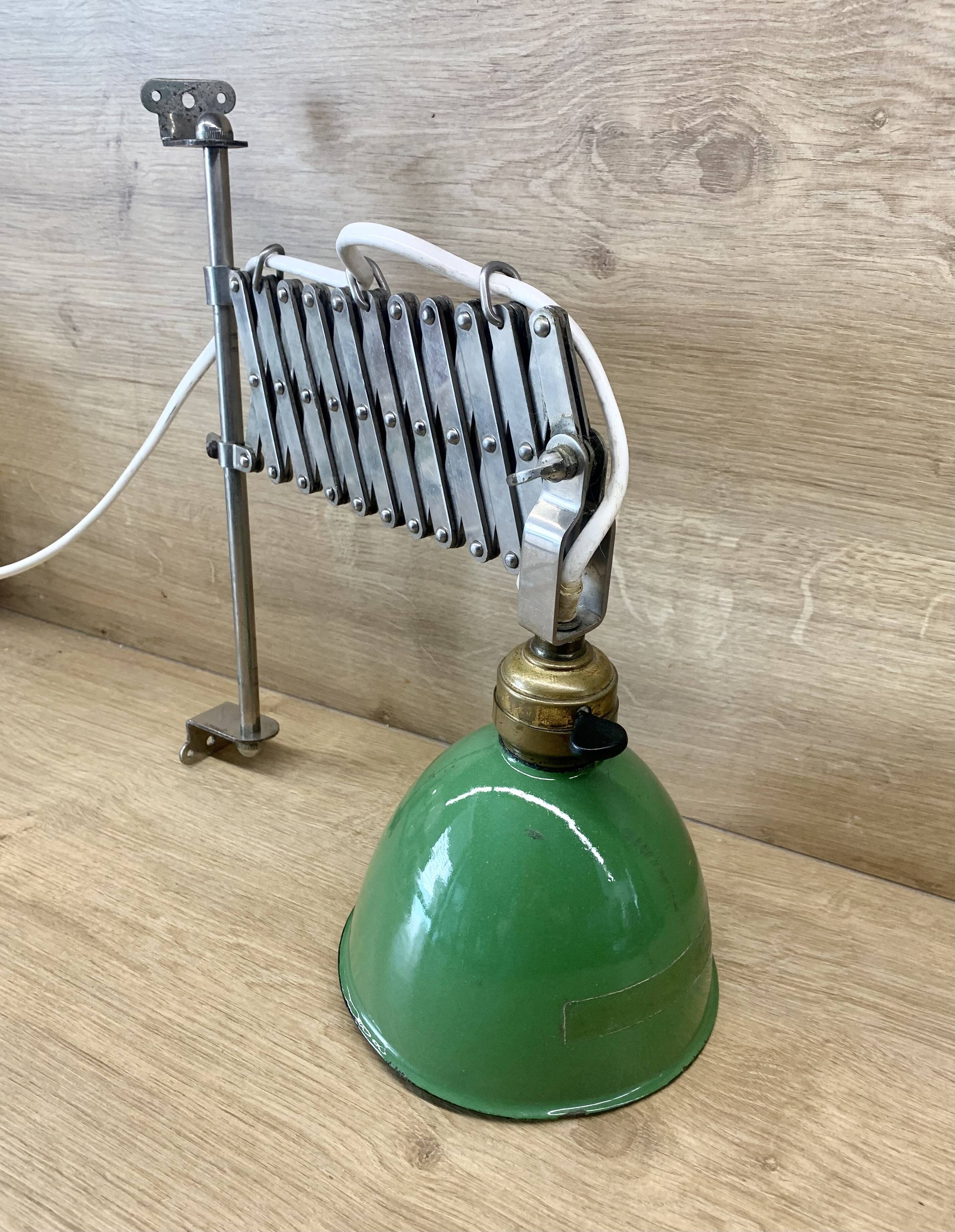 Scissor wall lamp, 1960s